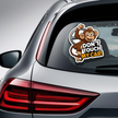 Don T Touch My Car Angry Eyes Sticker Waterproof Funny Car Warning Decal Copy premium sticker product image 2