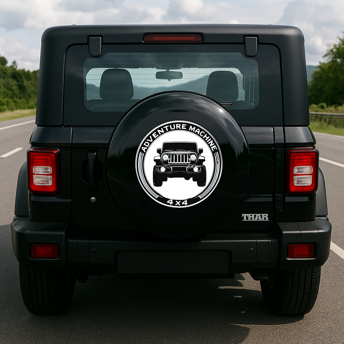 Brotherhood Beyond Borders Sticker Skull Bandana Biker Decal Copy premium sticker product image 3