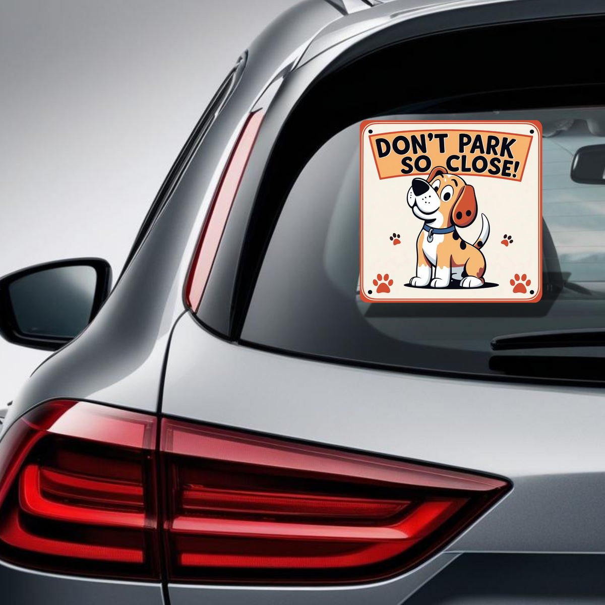 Beware Dog Bites Bulldog Warning Sticker Waterproof Security Sign For Gates Doors And Wall Copy premium sticker product image 2
