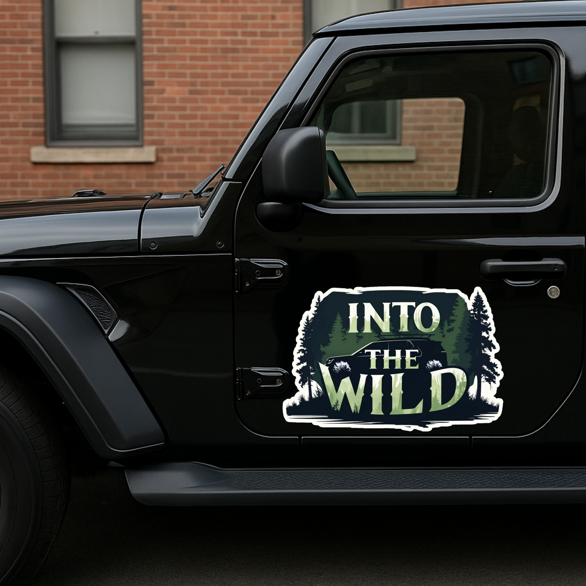 Live Young Live Free Sticker Adventure Sunset Jeep Cycle Decal Copy premium sticker product image 4