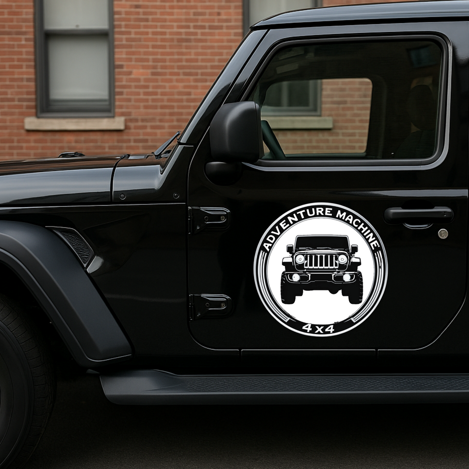 Brotherhood Beyond Borders Sticker Skull Bandana Biker Decal Copy premium sticker product image 4