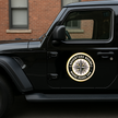 Adventure Machine 4X4 Sticker Jeep Front Design Decal Copy premium sticker product image 4