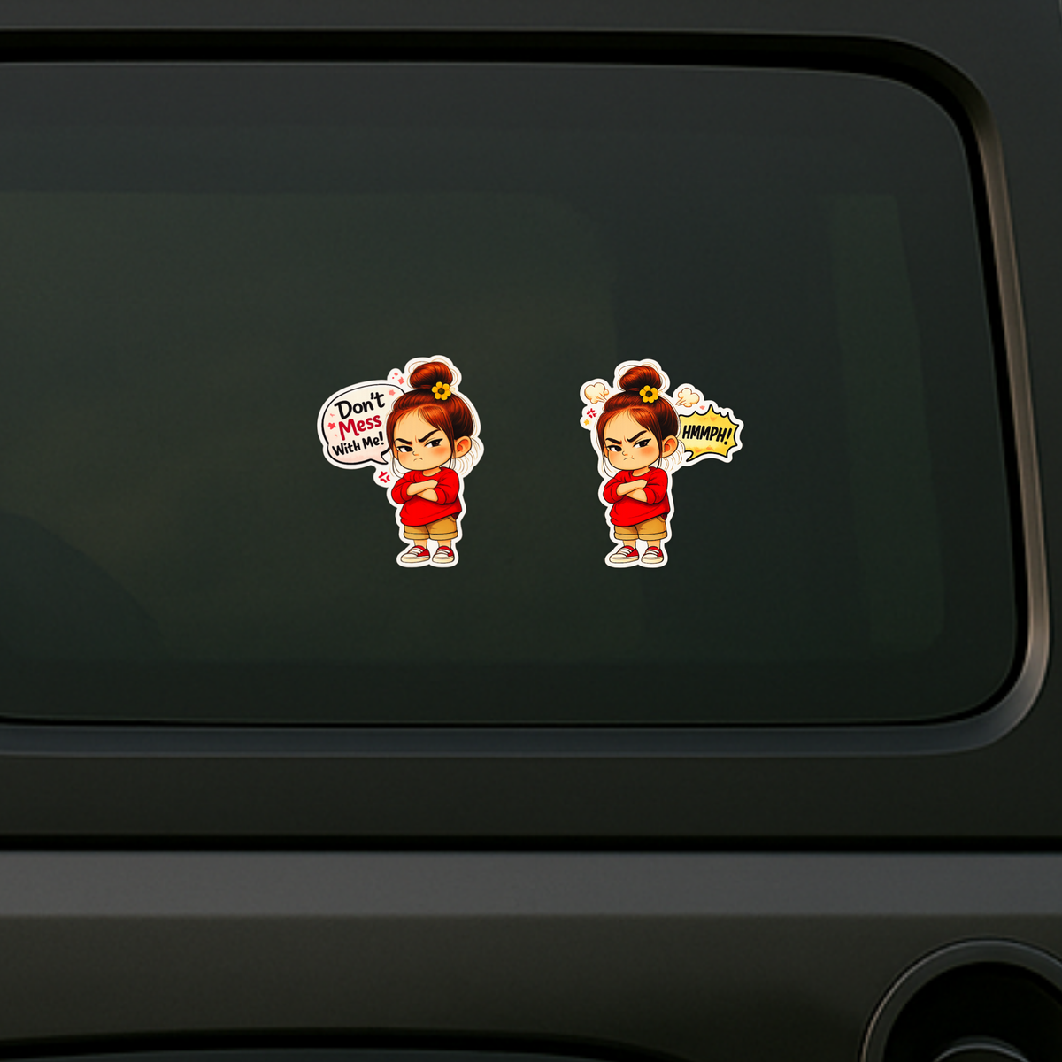 Funny Fuel Lid Sticker Pura Bhar Nakhre Mat Kar Waterproof Matte Copy high-quality product image angle 1