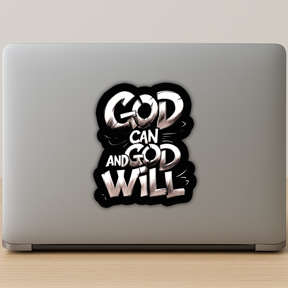 Strength Unbound Sticker Wolf Power Edition Copy premium product image view 4