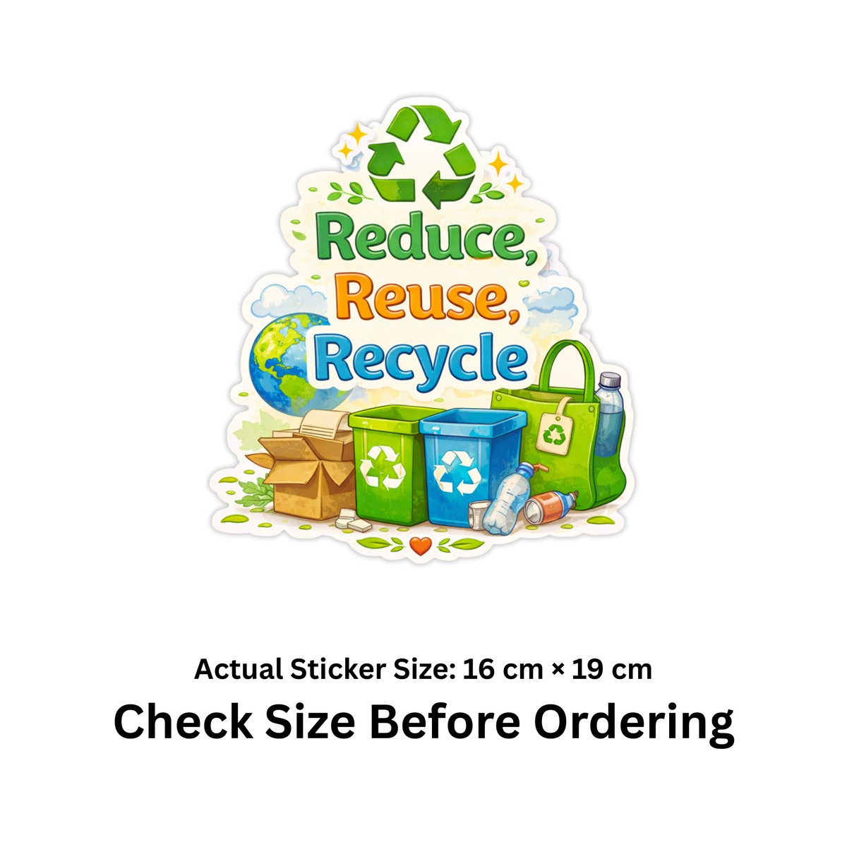 Adopt Don T Shop Cute Pets Awareness Sticker 18Cm Matte Vinyl Stixy Copy high-quality product image angle 4