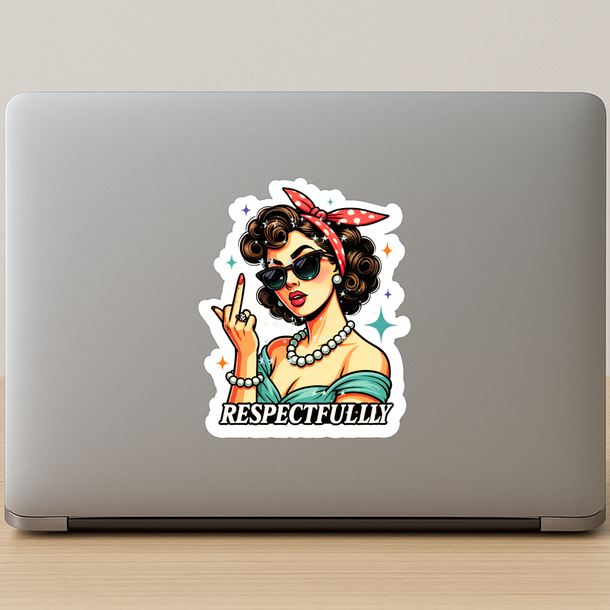 Sea Turtle Sticker Ocean Texture Design Copy premium product image view 4