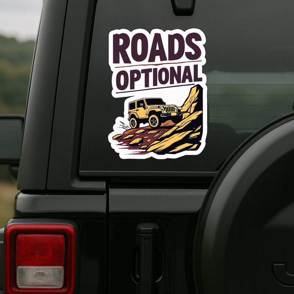 Made For Mountains Sticker Offroad Jeep Adventure Decal Copy premium sticker product image 5