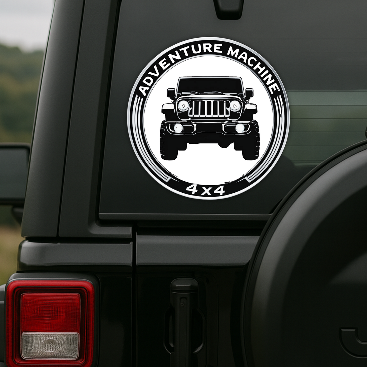 Brotherhood Beyond Borders Sticker Skull Bandana Biker Decal Copy premium sticker product image 5
