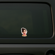 Cute Coffee Girl Aesthetic Sticker 15Cm Matte Vinyl Copy high-quality product image angle 4