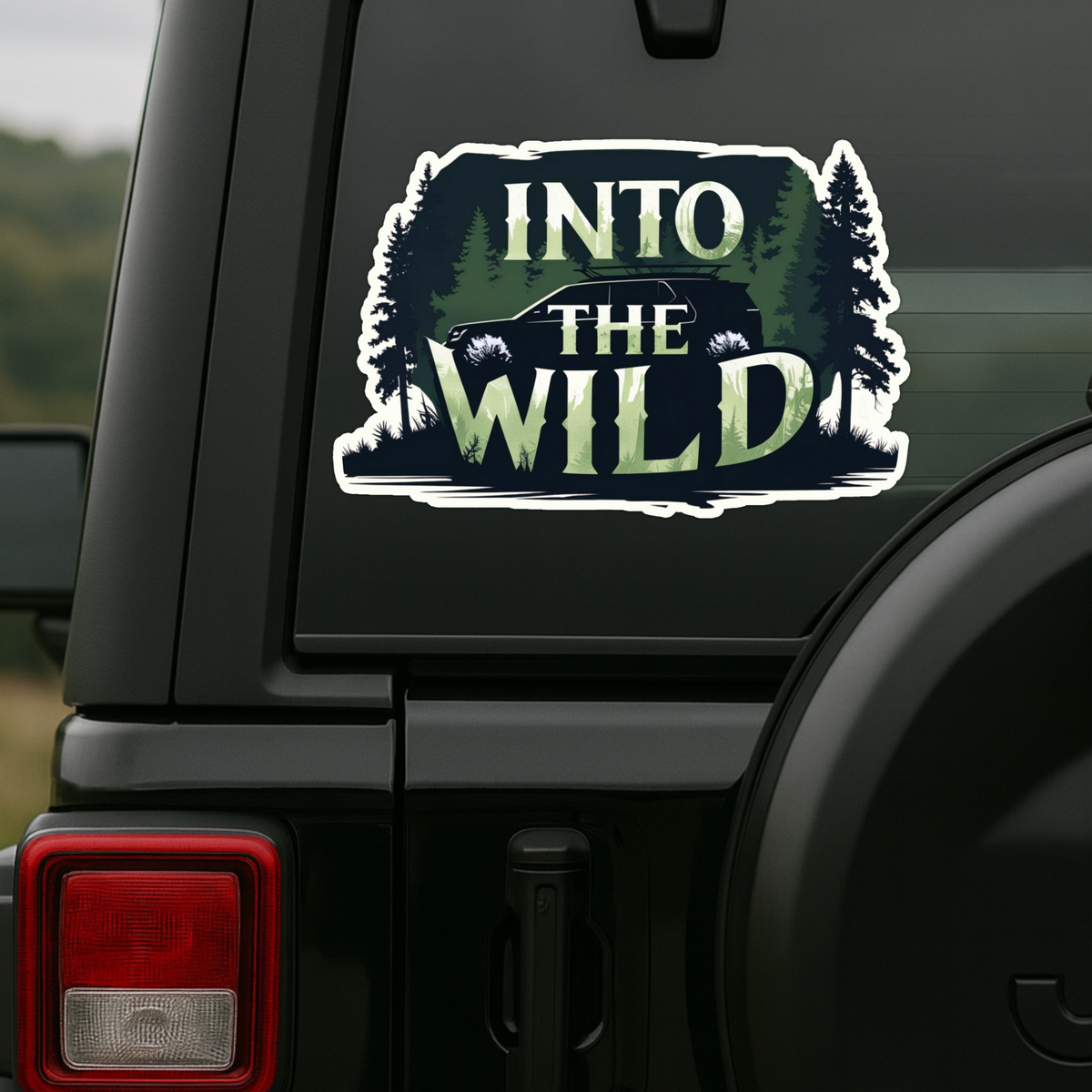 Live Young Live Free Sticker Adventure Sunset Jeep Cycle Decal Copy premium sticker product image 5