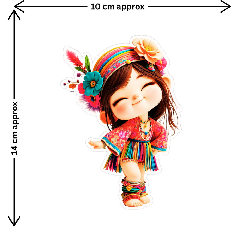 Cute Kids Friendship Sticker Pack Waterproof Matte Vinyl Stixy Copy high-quality product image angle 2