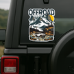 Wild Roots Jeep Sticker Offroad Adventure Decal Copy premium sticker product image 5
