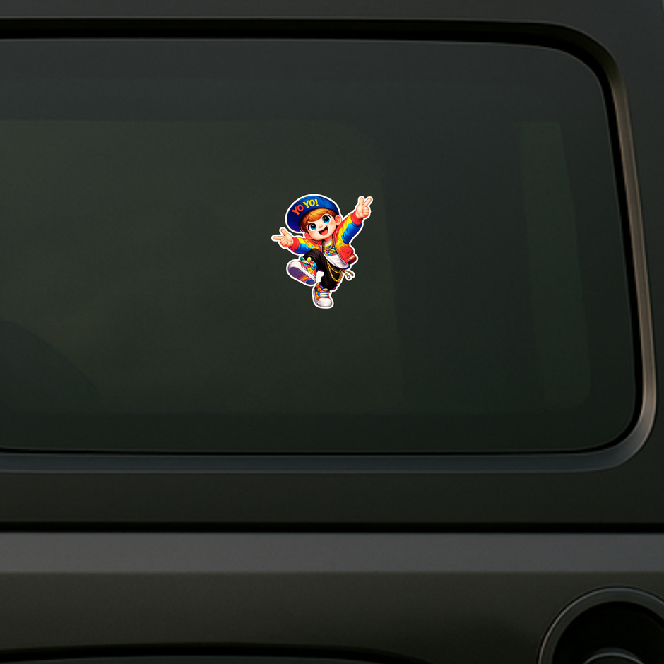 Mast Malang Punjabi Vibe Sticker 14Cm Waterproof Matte Vinyl Stixy Copy high-quality product image angle 3