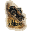 Hill Bruiser Off Road SUV Sticker 17cm Waterproof Matte Vinyl – STIXY high-quality product image angle 2