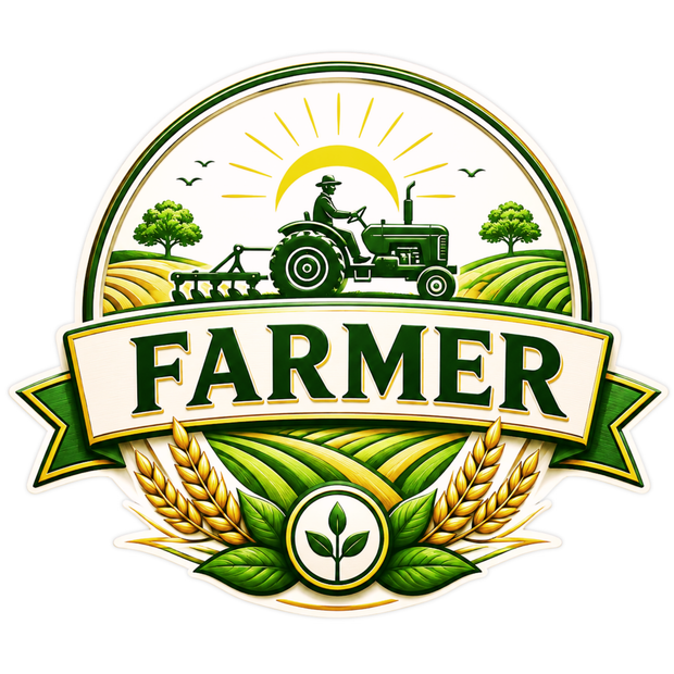 Farmer Agriculture Pride Sticker 14cm Waterproof Matte Vinyl – STIXY high-quality product image angle 5