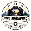 Photographer Landscape Camera Sticker 14cm Waterproof Matte Vinyl – STIXY high-quality product image angle 3