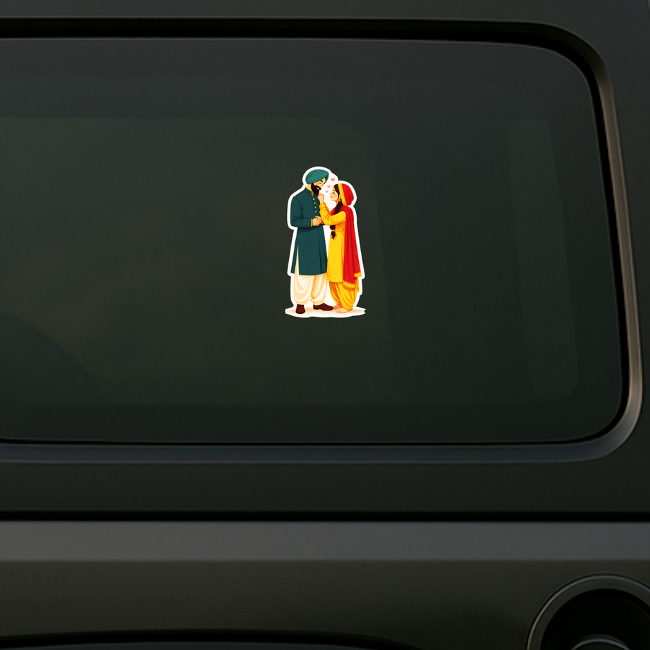 Cute Boho Girl Sticker 10Cm Waterproof Matte Vinyl Stixy Copy high-quality product image angle 1