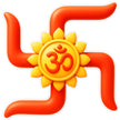Om Swastik Spiritual Sticker 15cm Waterproof Matte Vinyl – STIXY premium vinyl sticker image 633