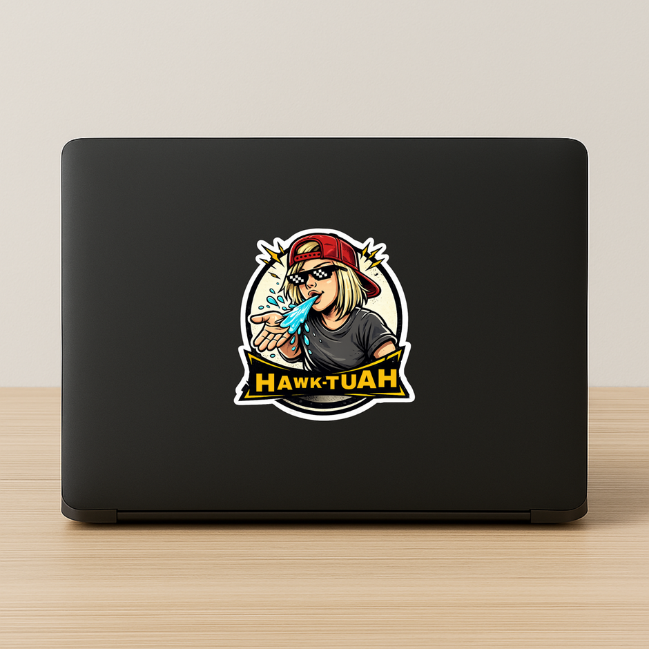 Cute Sad Girl Big Eyes Aesthetic Sticker 14Cm Matte Vinyl Copy high-quality product image angle 1