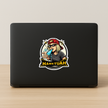 Cute Sad Girl Big Eyes Aesthetic Sticker 14Cm Matte Vinyl Copy high-quality product image angle 1