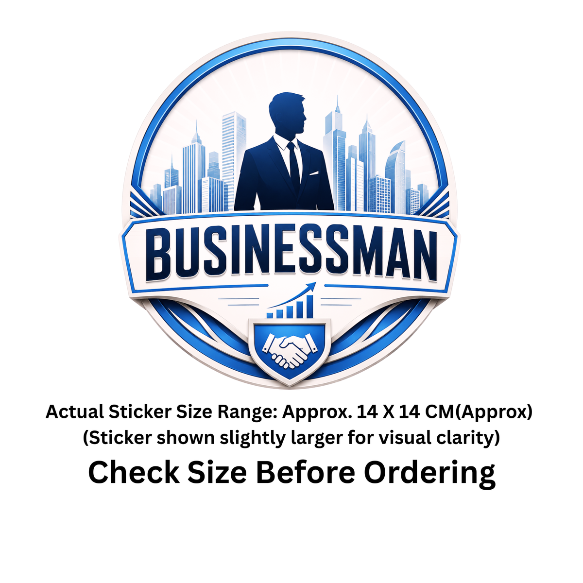 Mechanic Garage Badge Sticker 14Cm Waterproof Matte Vinyl Stixy Copy high-quality product image angle 5