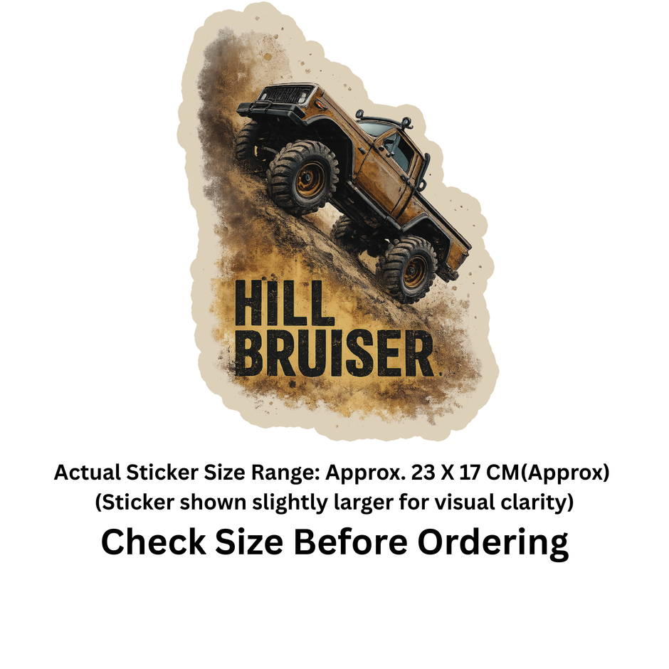4X4 Monster Truck Off Road Suv Sticker 18Cm Waterproof Matte Vinyl Stixy Copy high-quality product image angle 3
