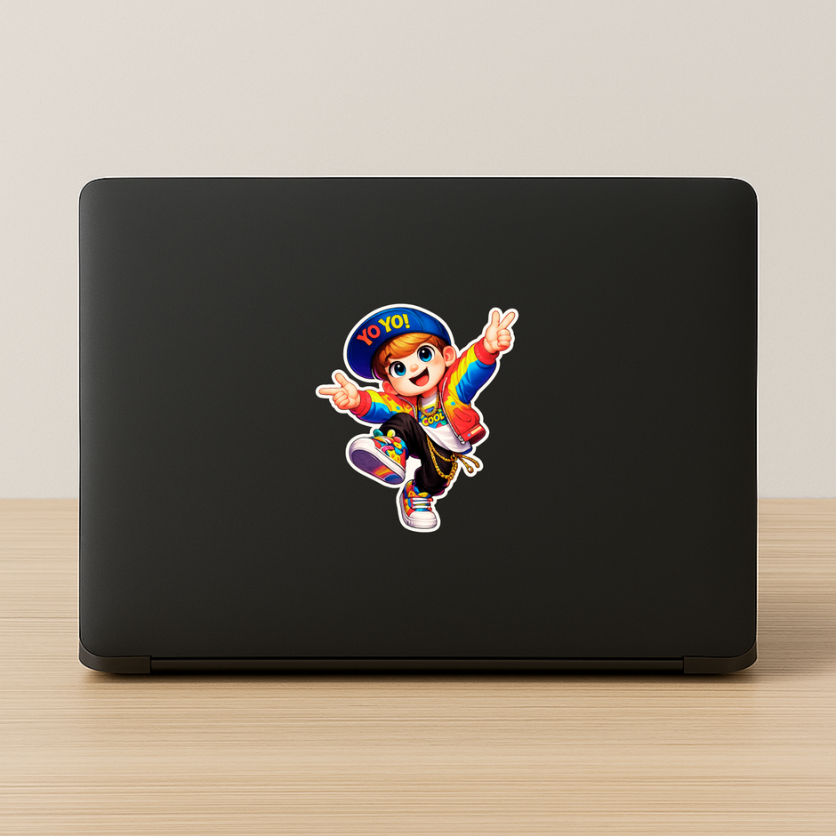 Mast Malang Punjabi Vibe Sticker 14Cm Waterproof Matte Vinyl Stixy Copy high-quality product image angle 4