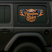 Freedom Rider Eagle Sticker Biker Wings Decal Copy premium sticker product image 4