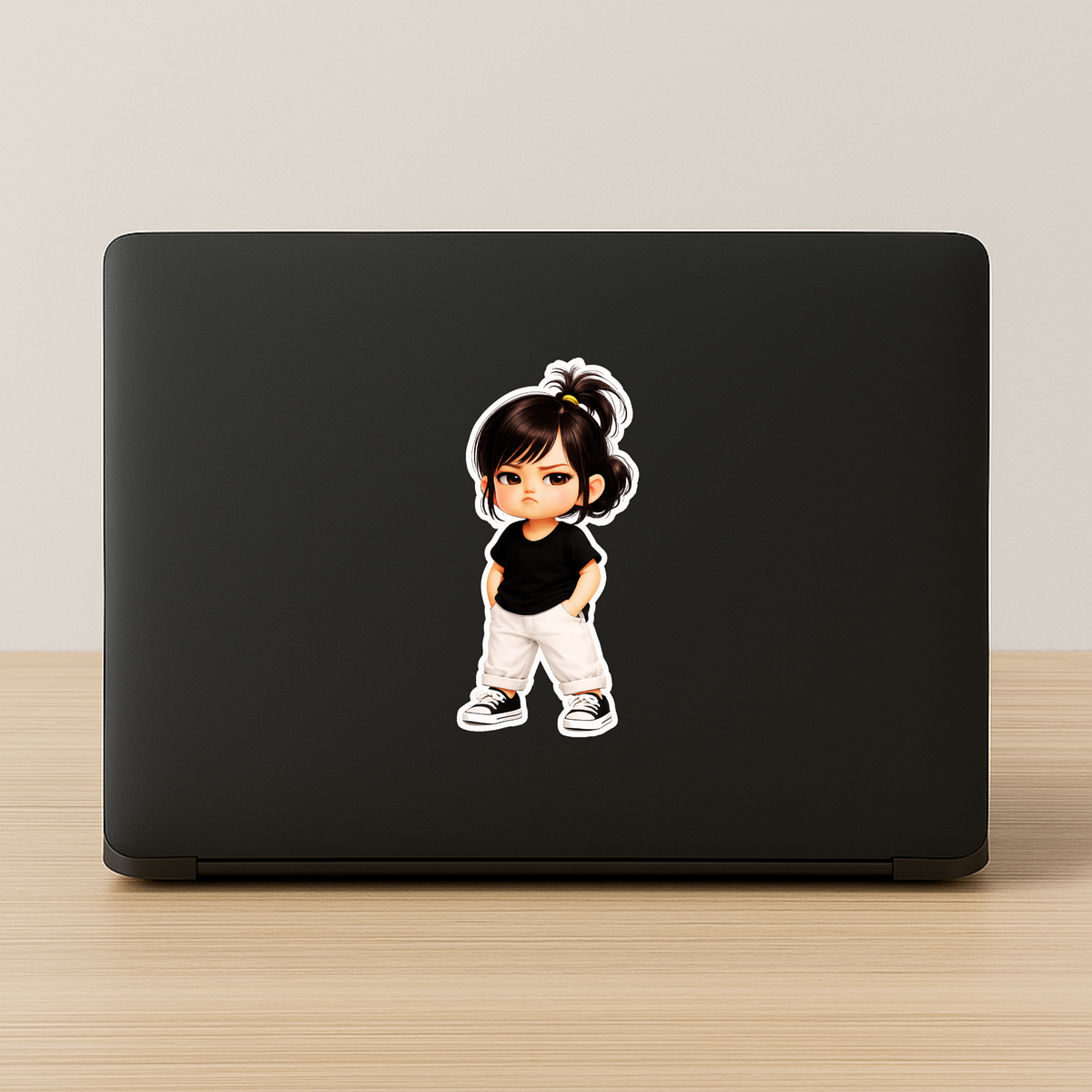 Punjabi Couple Walking Together Sticker 11Cm Matte Vinyl Stixy Copy high-quality product image angle 5