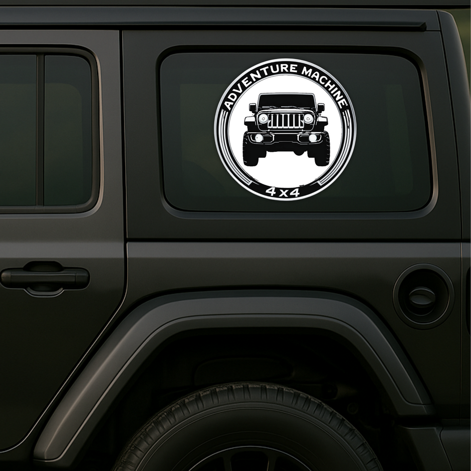 Brotherhood Beyond Borders Sticker Skull Bandana Biker Decal Copy premium sticker product image 6