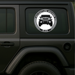Brotherhood Beyond Borders Sticker Skull Bandana Biker Decal Copy premium sticker product image 6