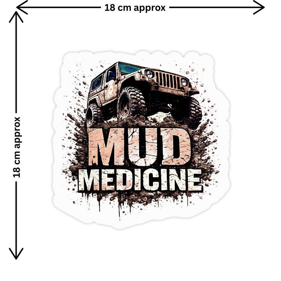 Off Road Legends Adventure Suv Sticker 18Cm Waterproof Matte Vinyl Stixy Copy high-quality product image angle 4