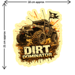 Hill Bruiser Off Road Suv Sticker 17Cm Waterproof Matte Vinyl Stixy Copy high-quality product image angle 2