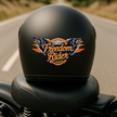Freedom Rider Eagle Sticker Biker Wings Decal Copy premium sticker product image 5