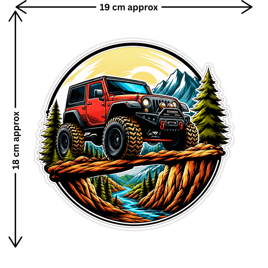 Traditional Farming Village Art Sticker 20Cm Waterproof Matte Vinyl Stixy Copy high-quality product image angle 3