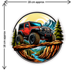 Traditional Farming Village Art Sticker 20Cm Waterproof Matte Vinyl Stixy Copy high-quality product image angle 3