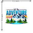 4X4 Off Road Extreme Adventure Sticker 18Cm Waterproof Matte Vinyl Stixy Copy high-quality product image angle 2