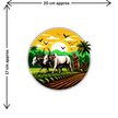 Tropical Sunset Beach Suv Sticker 20Cm Waterproof Matte Vinyl Stixy Copy high-quality product image angle 5