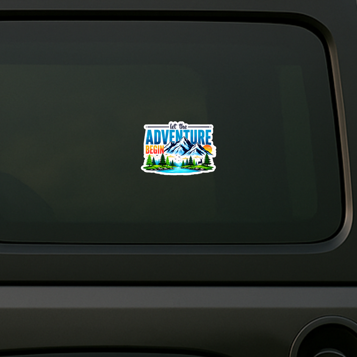 4X4 Off Road Extreme Adventure Sticker 18Cm Waterproof Matte Vinyl Stixy Copy high-quality product image angle 3