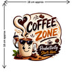 Coffee Zone Productivity Starts Here Sticker 19Cm Waterproof Matte Vinyl Stixy Copy premium vinyl sticker image 390