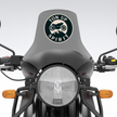 Biker Brotherhood Sticker Skull And Piston Design Decal Copy premium sticker product image 3