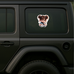 Cute Angry Girl Cartoon Sticker Waterproof Matte Copy high-quality product image angle 2