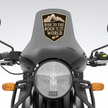 Conquered Ladakh Sticker Bike Adventure Badge Decal Copy premium sticker product image 3