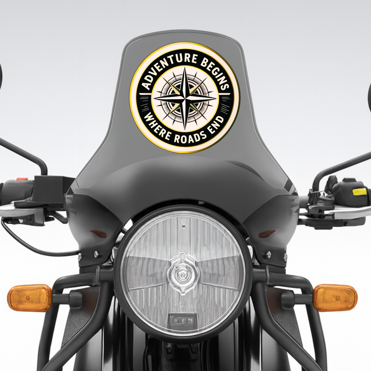 Adventure Machine 4X4 Sticker Jeep Front Design Decal Copy premium sticker product image 5