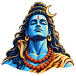 Lord Shiva Adiyogi Meditation Mahadev Spiritual Sticker by STIXY