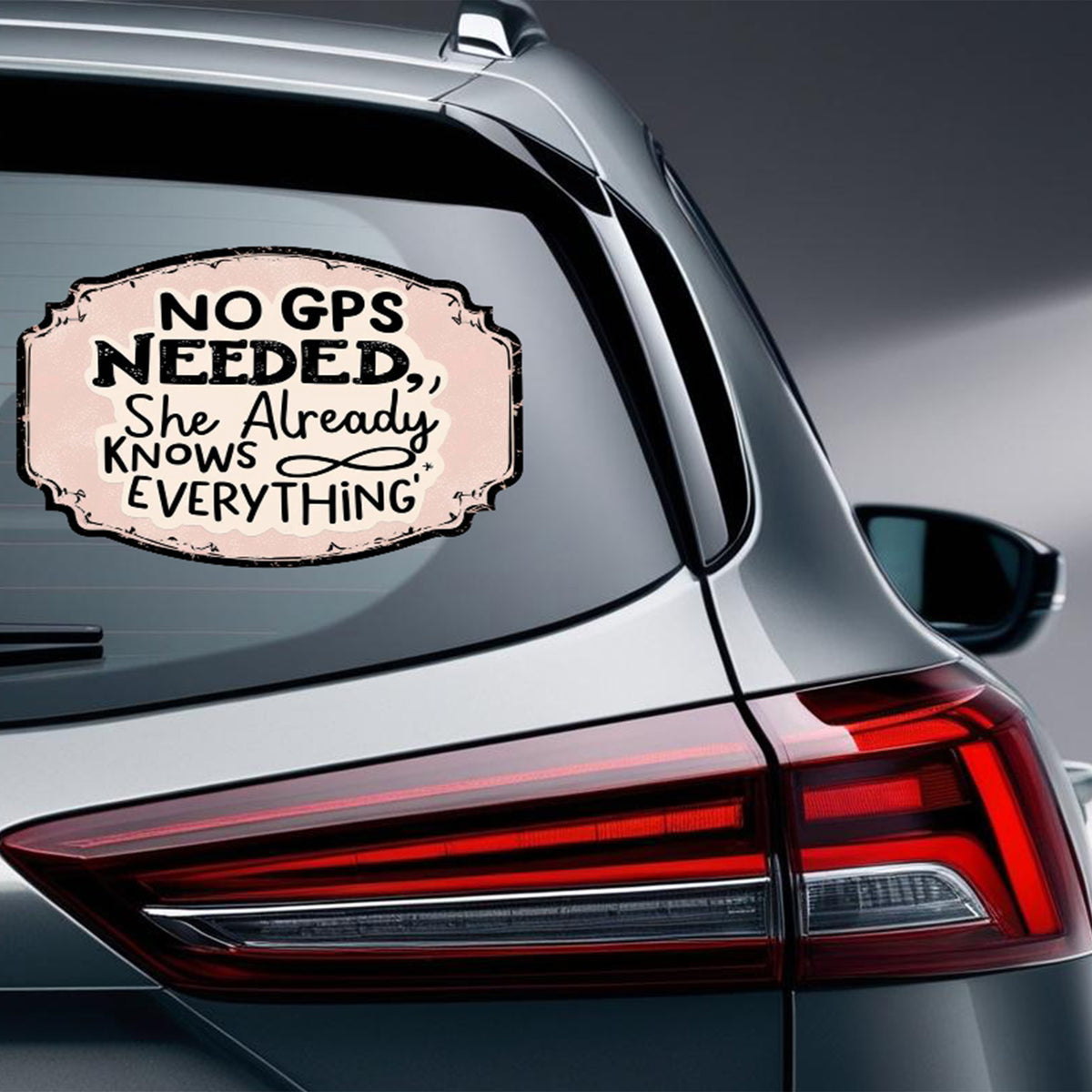 No Gps Needed She Already Knows Everything 1 premium product image 2