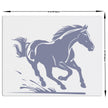Running Horse Wall Frame Reflective Power Energy Artwork For Motivation premium sticker image view 5