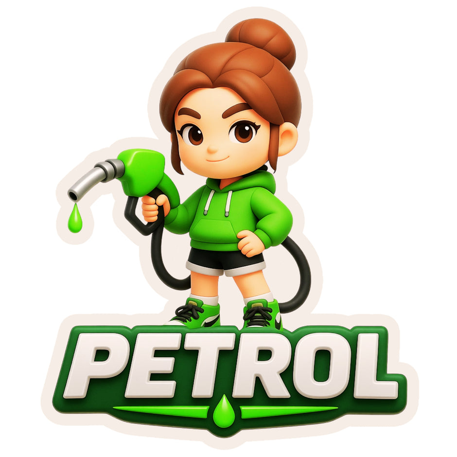 Petrol Girl Sticker 11 × 13 cm | Cute Fuel Nozzle Cartoon Design | Waterproof Matte Vinyl – STIXY premium vinyl sticker image 299