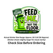 Coffee Zone Productivity Starts Here Sticker 18Cm Waterproof Matte Vinyl Stixy Copy premium vinyl sticker image 386