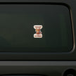 Inner Peace Panda Sticker 14Cm Waterproof Matte Vinyl Stixy Copy premium vinyl sticker image 653